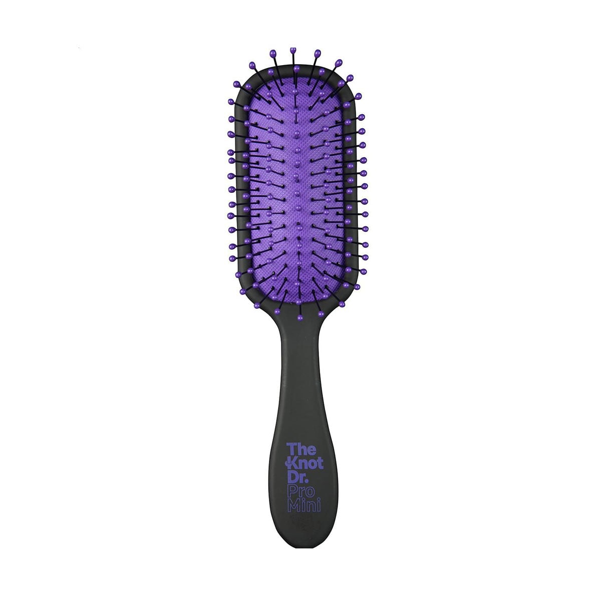 Масажна щітка для волосся The Knot Dr. The Pro Mini Perwinkle, фіолетова